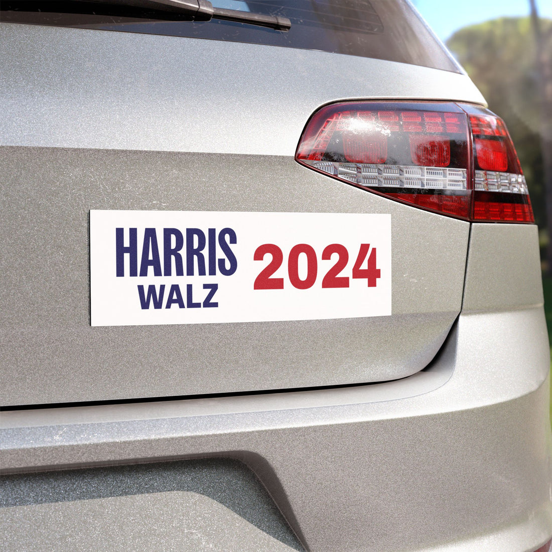 Ticket 2024 - Harris / Walz  Car Magnet