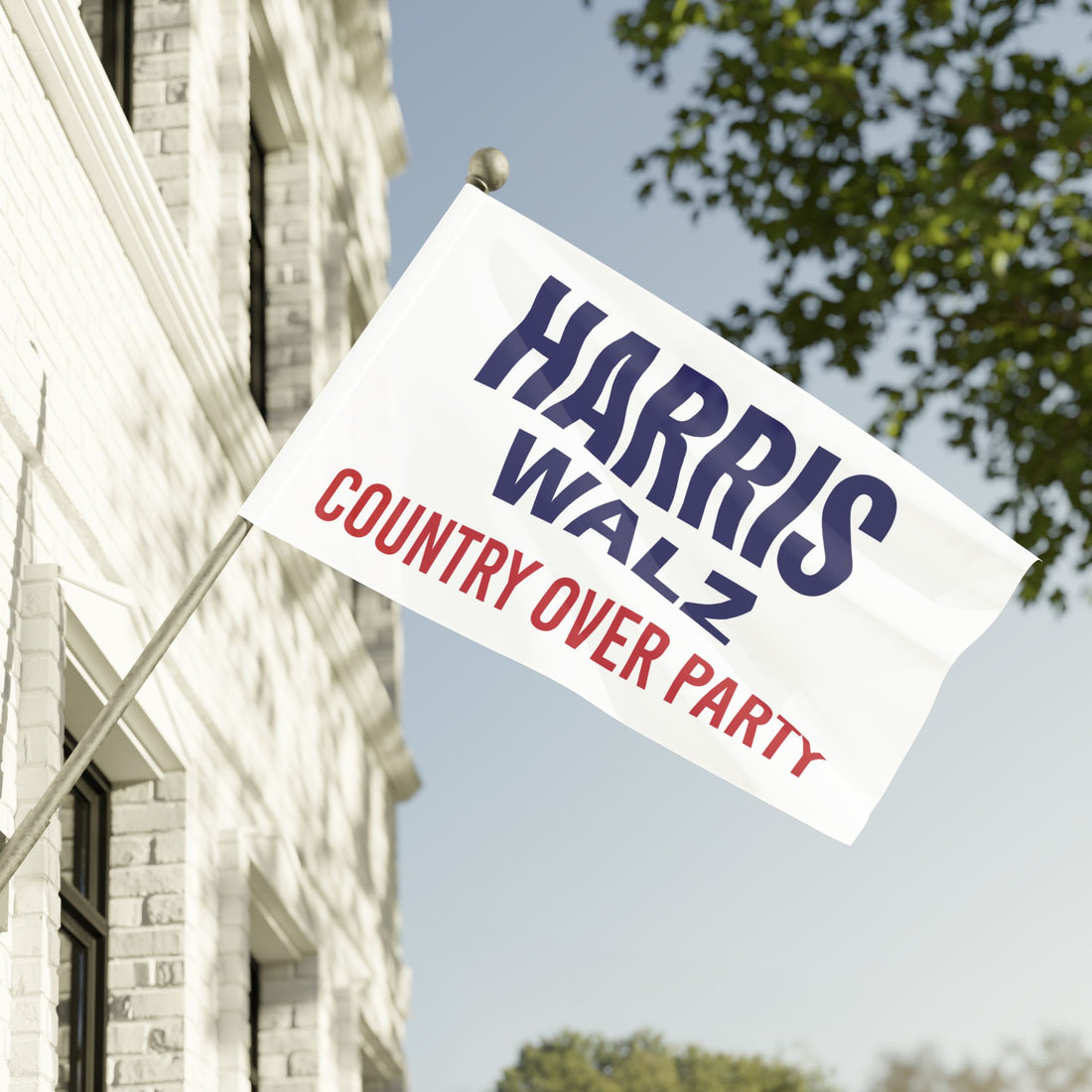 Country Over Party - Harris / Walz Flag