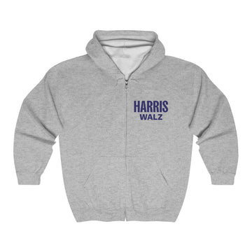 Ticket - Harris / Walz Unisex Zip Hoodie